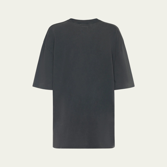 ANINE BING Kent Spirit Tee NWT Sounds of LA Washed Black T-Shirt sz Small - Picture 2 of 5